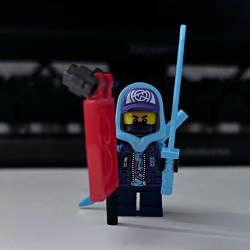 Lego minifigure ninjago jay - minifigure,