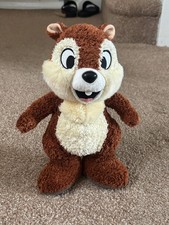 Chip from Chip N Dale Disneyland Resort Paris Disney Parks Soft Plush Toy 11"