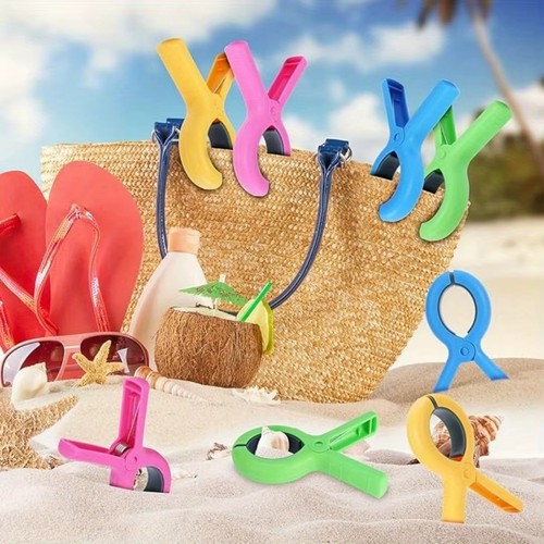 Beach towel pegs clips - towel,