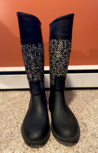 Crew black tweed - black,