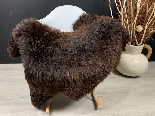 Natural sheepskin rug mixture - sheepskin,