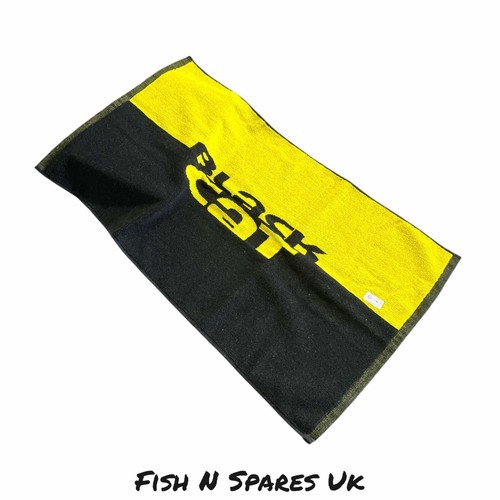 Black cat fishing hand towel - cat,