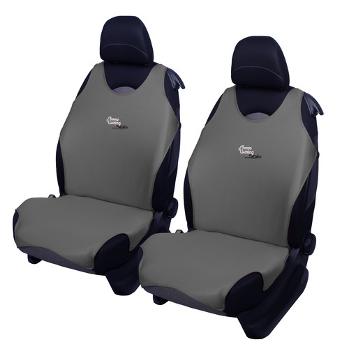 Grey front car seat - 2,
