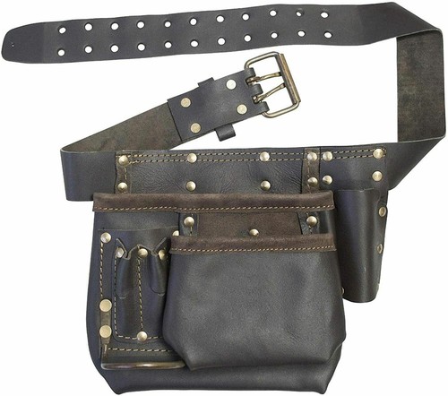 Tool belt oil - belt, leather