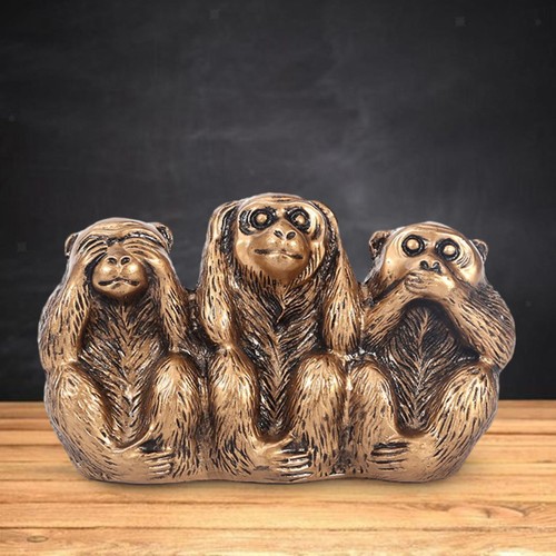 Monkeys statue handmade - monkeys,