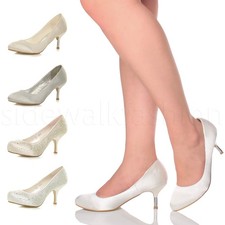 Womens ladies mid high kitten