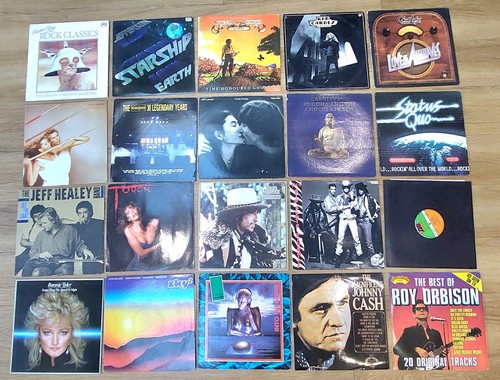 Joblot 20x rock albums lps - 20x,