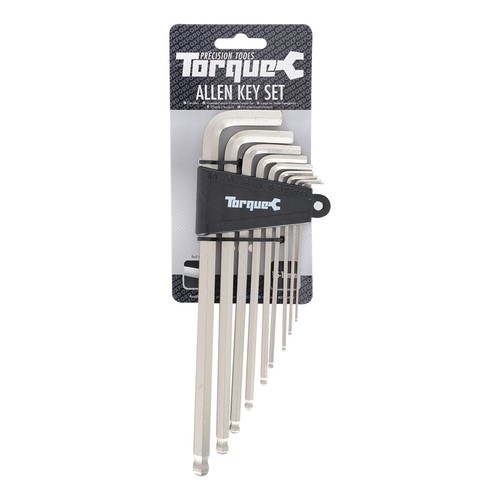 Torque allen key set 10mm - set, 1.5-10mm