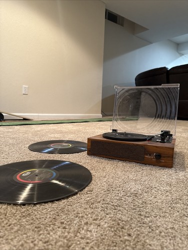 Wockoder vintage record - record, player