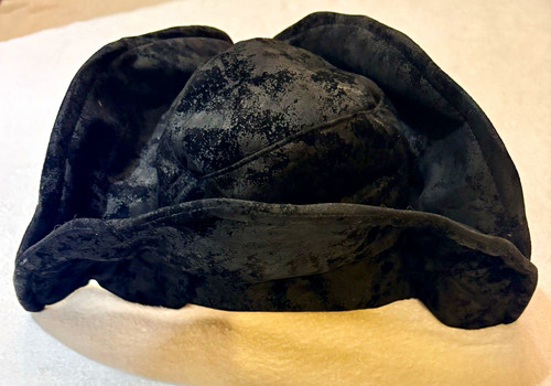 Black velvet pirate - velvet,