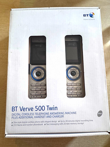 Used verve 500 twin dect - bt,