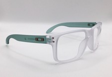 Oakley Holbrook 8156 16 Matt Clear 56mm Lens 18mm Bridge Frame New Colour!