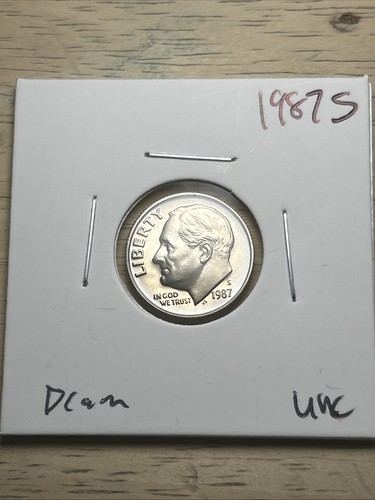 1987 roosevelt dime - roosevelt,