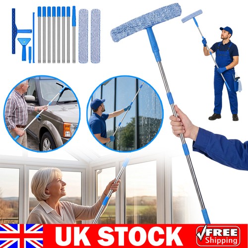 Extendable window cleaner - 3m,