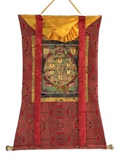 WHEEL OF LIFE MANDALA TIBETAN