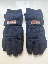 Hestra Men’s Gore-Tex Navy Ski Gloves Size 9