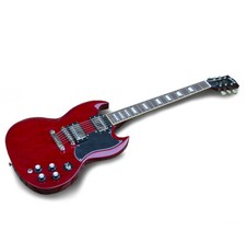 Fernandes Burny RSG-55-63 Electric SG Guitar Cherry Red SALE!