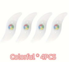 Spoke Bike Lights LED Safety Bicycle LEDs Wheel LED Flashing Lights 4 Pack - New