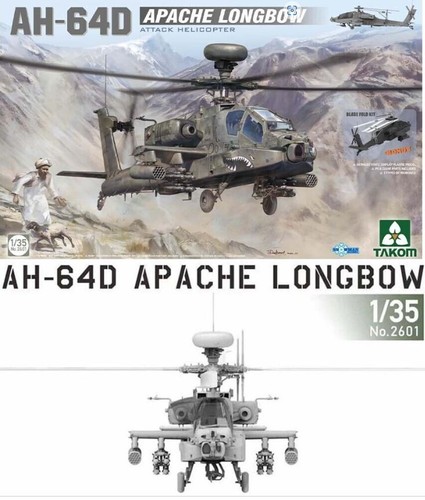 Takom 2601 35th scale 64d - 2601, ah-64d