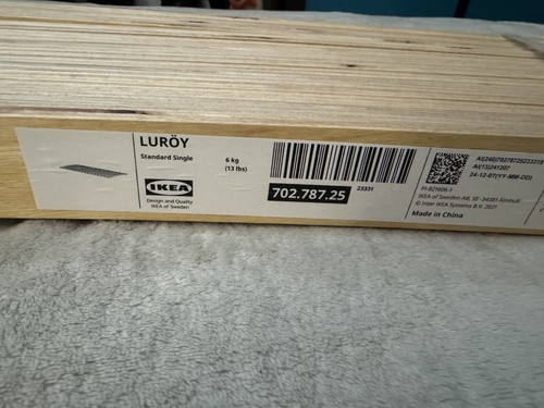 Ikea luroy slatted bed - bed, base