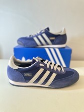 Adidas Dragon R71 Trainers UK 9 - Navy Suede Vintage Retro Terrace Sneakers