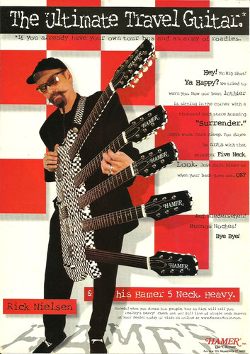 1998 hamer neck - 1998, guitar