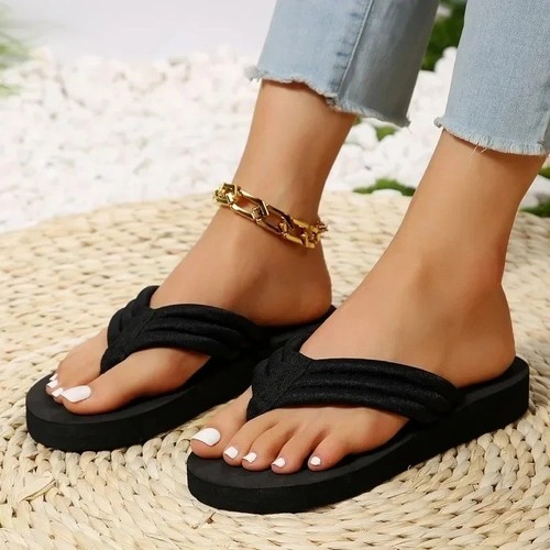 Women flip flops thick sole - thick,