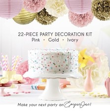 22-Piece Party Decorations Set