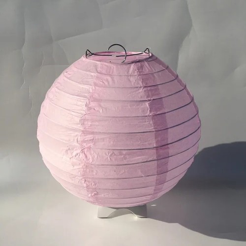 30cm white paper lampshade - paper,