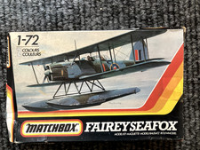 Matchbox 1:72 FAIREY SEAFOX model kit, complete