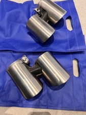 Porsche OEM 911 991 exhaust pipe tailpipe set.