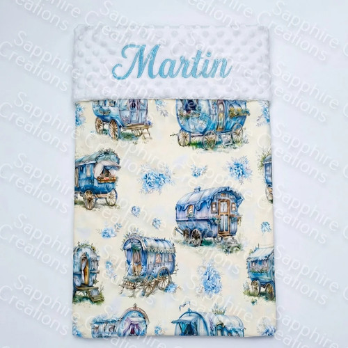 Gypsy wagon blue baby - gypsy,