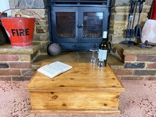 Old Antique Pine Chest