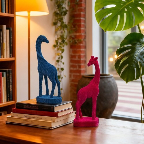 Home decor giraffe statue - decor,