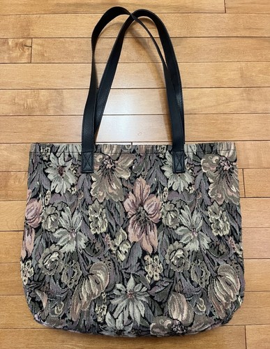 Vintage grannycore floral tote - vintage,