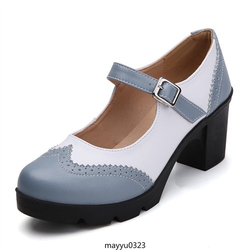 Women leather wing tip - leather,