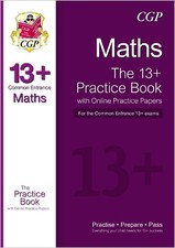 13+ Maths Practice Book for