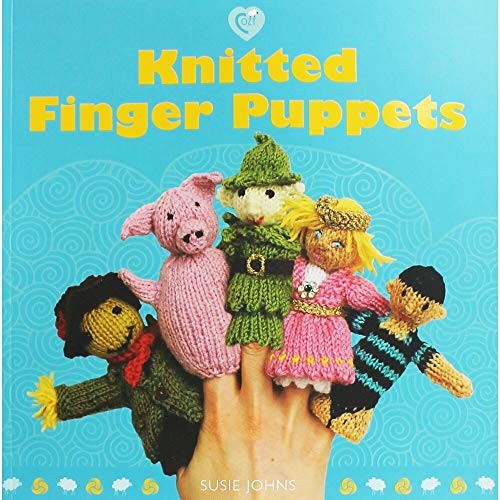 Knitted finger puppets - knitted,