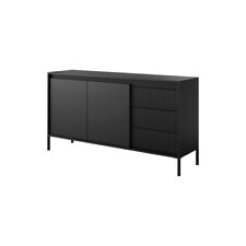 SALE !! Modern Senne Sideboard Cabinet 154cm in Black