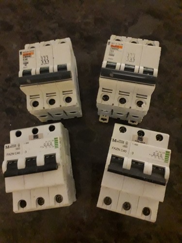 Moeller faz c40 40a triple - moeller, faz-c40/3