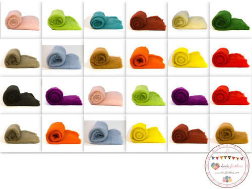Heidifeathers carded dyed - heidifeathers®,