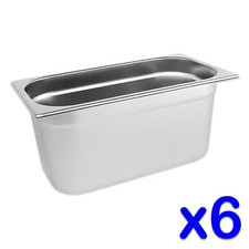 STAINLESS STEEL FOOD PANS POTS