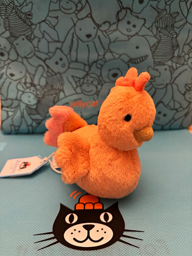 Jellycat fluffy chicken - fluffy,
