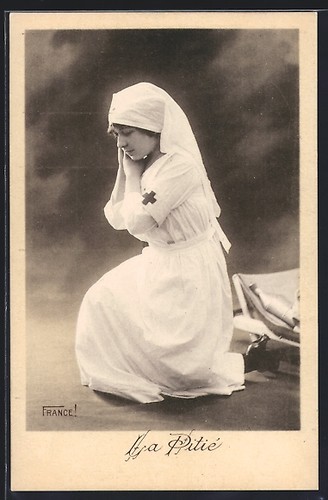 Red cross nurse uniform - red,