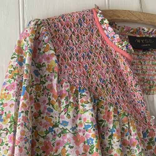 Wyse london floral smocked - wyse,