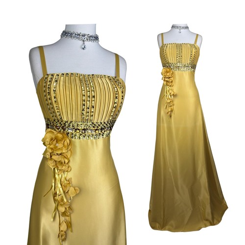 Vintage y2k golden yellow - golden,