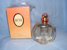 Dune empty perfume bottle 100ml Christian Dior spray with box