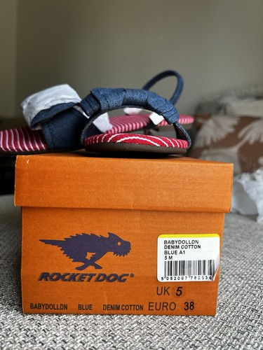 Denim sandals rocketdog size - denim,