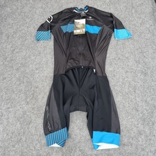 Endura QDC Tri Suit Womens XL Black Blue Bike Cycling Race Scotland