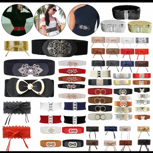 Ladies wide stretch elastic - wide,